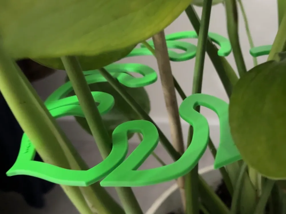 Plant Anti-Topple Gathering Support Frame - Free 3D Print Model ...