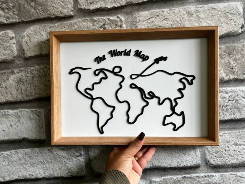 The World Map Frame