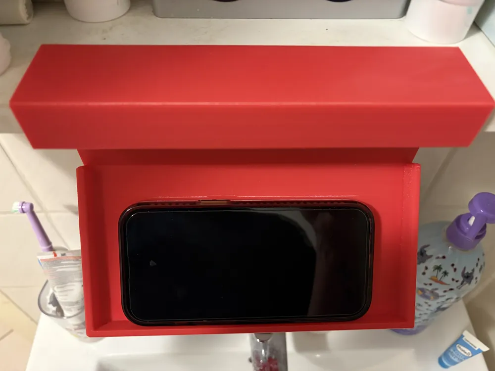 Support Téléphone étanche Avec Haut-parleur - Rotation 360°, Fixation Murale, Idéal Pour Salle De Bain, Douche, Cuisine