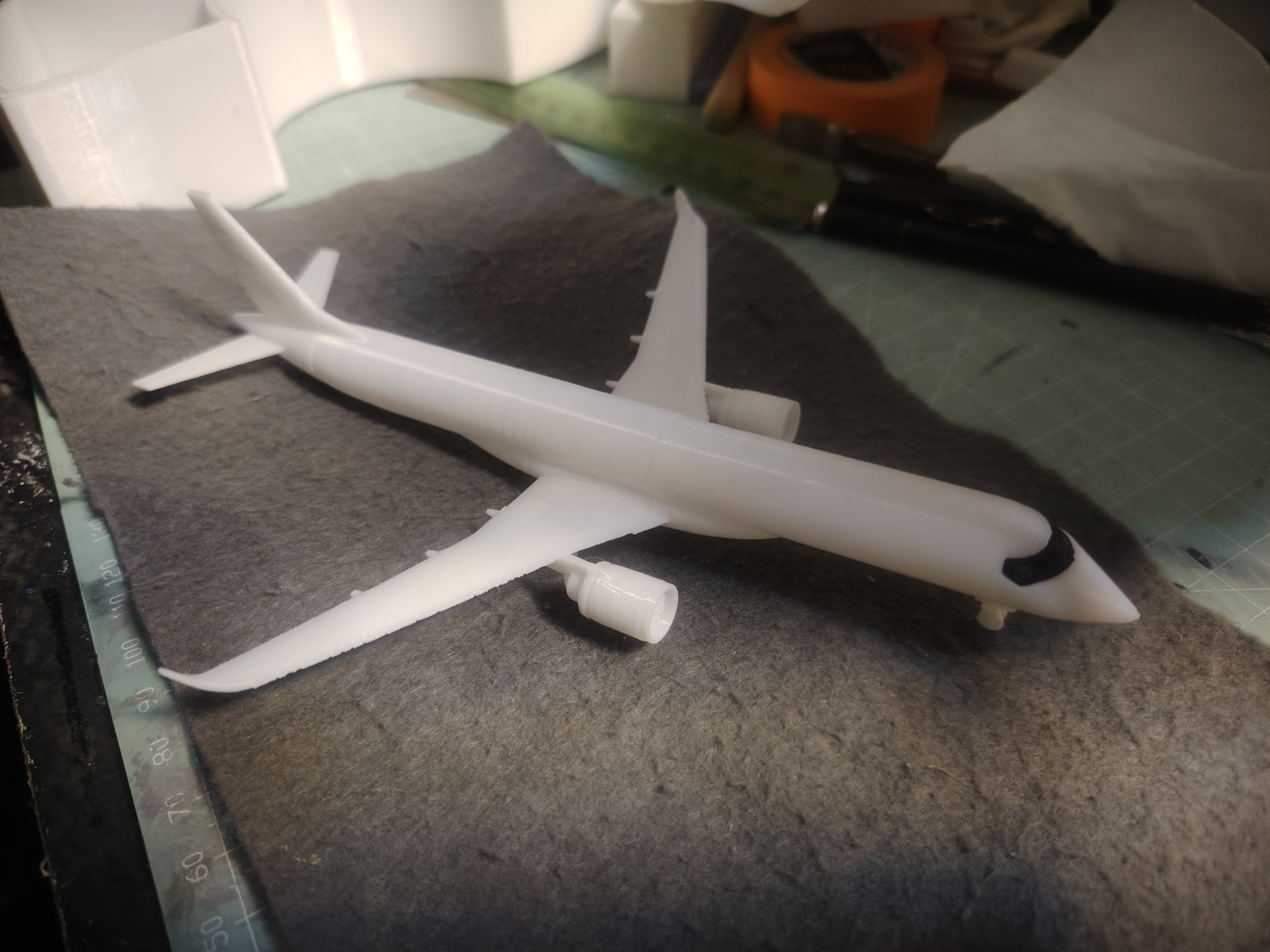 1:200 scale MRJ Mitsubishi Regional Jet MRJ90 - Free 3D Print