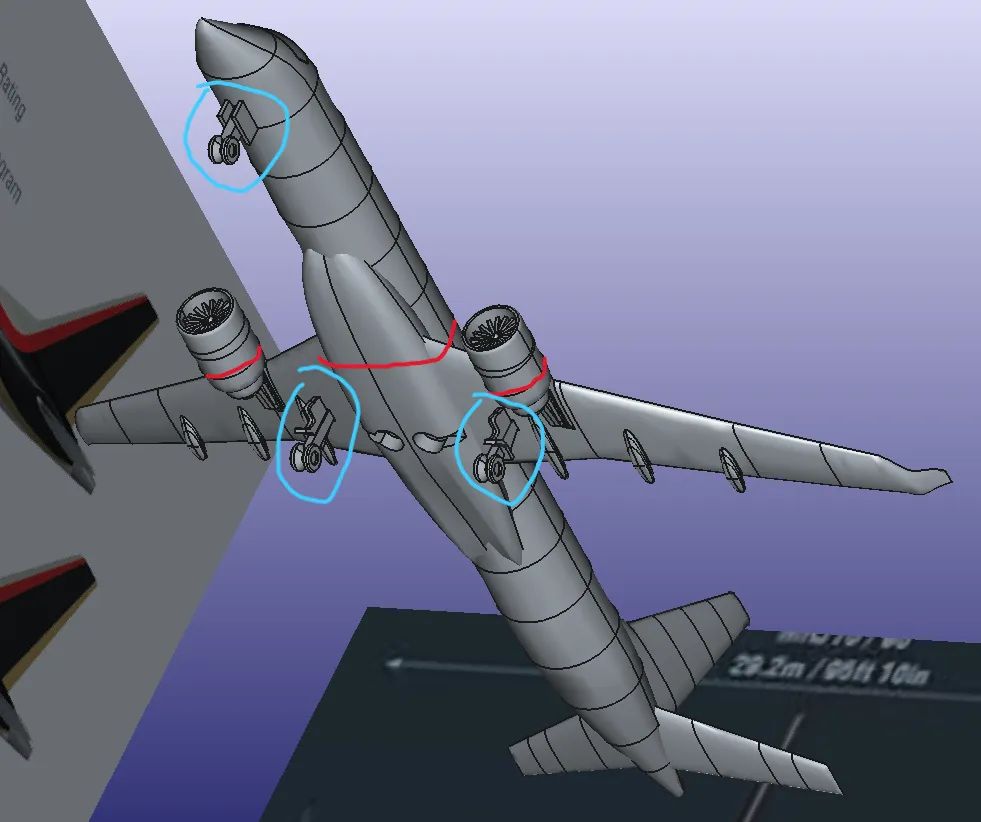 1:200 scale MRJ Mitsubishi Regional Jet MRJ90 - Free 3D Print