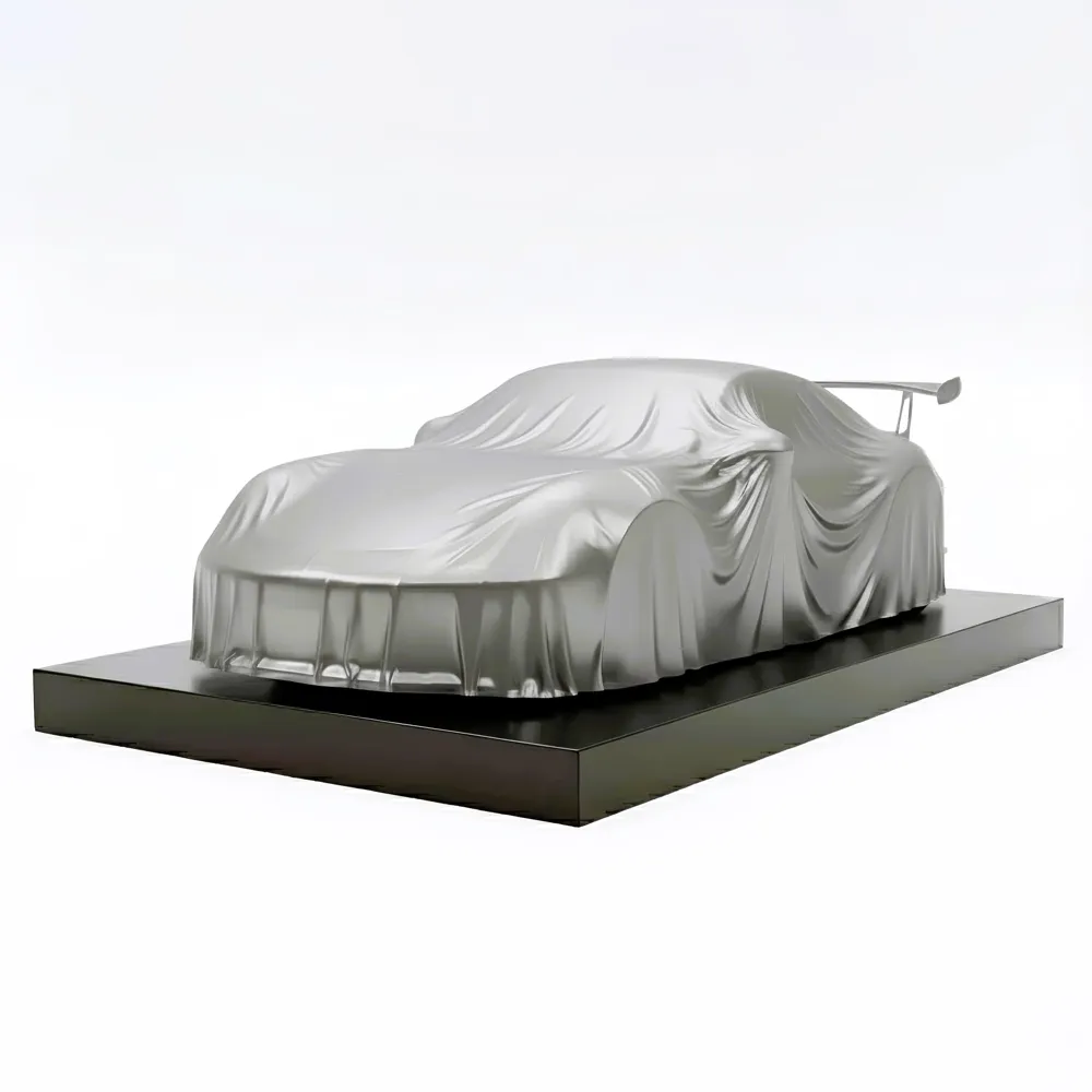 Porsche GT3 RS - Veiled Art - Free 3D Print Model - MakerWorld