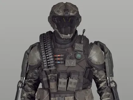 Figurine soldat Call of Duty Infinite Warfare