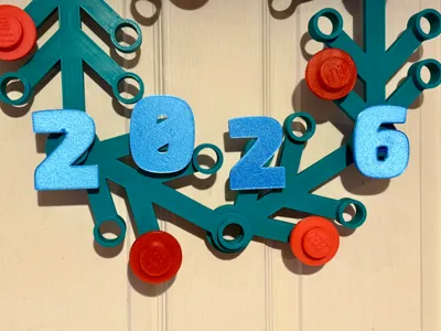 Numbers for Brick Wreath - 0 to 9