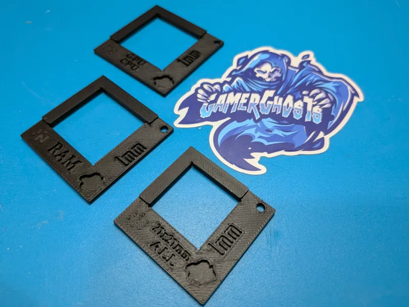 Nintendo 64 / N64 Thermal Pad Cut Out Templates