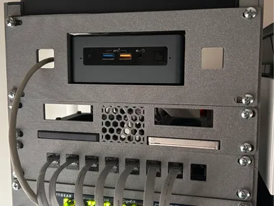 10 Inch rack for Intel Nuc