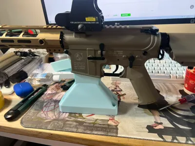 AR Launcher Wall Mount Bracket