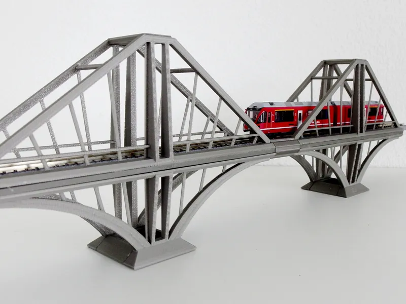 Cantilever Railway Bridge - N Scale