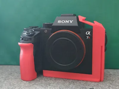 Two widened grips for Sony a7rii