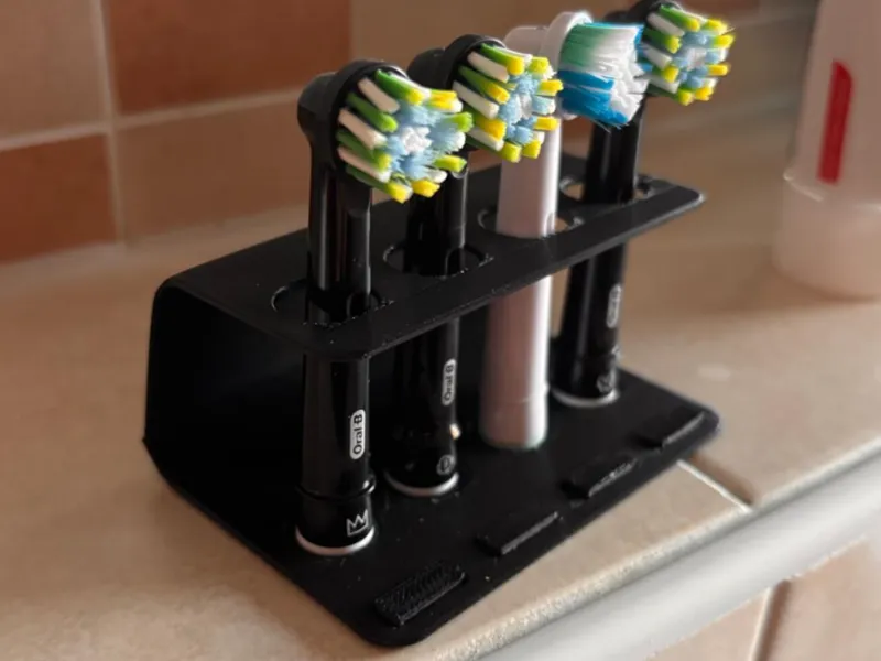 Toothbrush Head Holder – Custom Name System