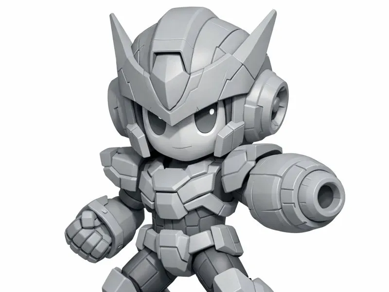Mechaman- Robot with cannon