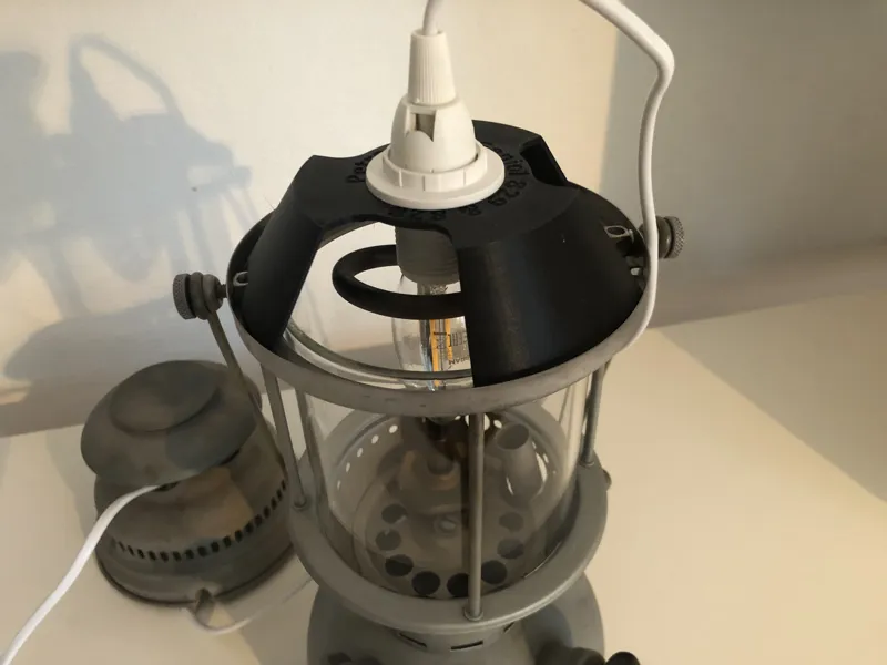 Petromax inner casing for electric lightbulbs