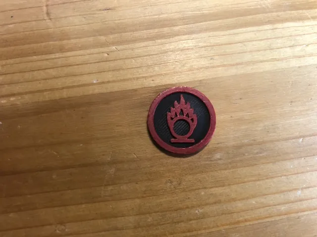 Shopping cart coin, oxidizing