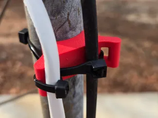 Coax Mounting Points for Rohn Tower Legs