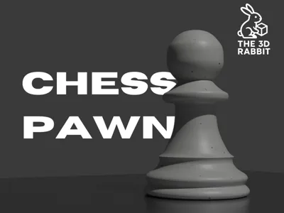 3D Chess Pawn