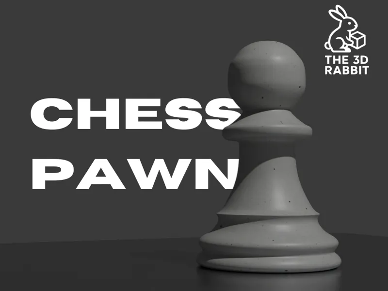 3D Chess Pawn