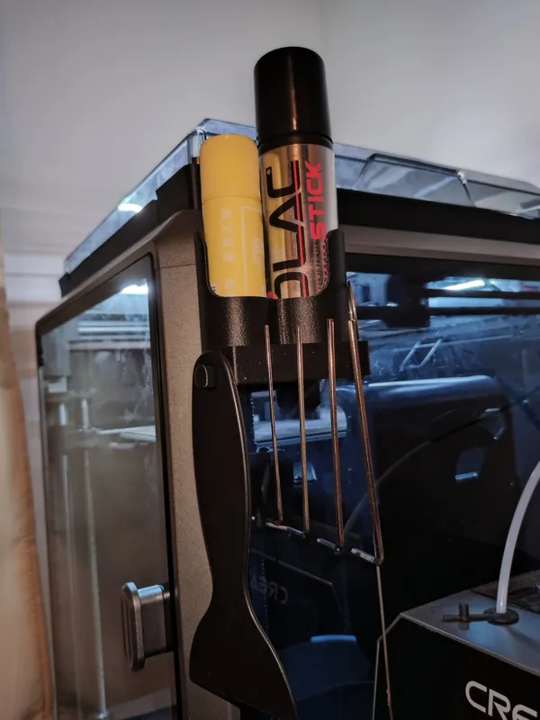 K1 & K1C Accessory holder (Glue, 3DLAC) Magnetic