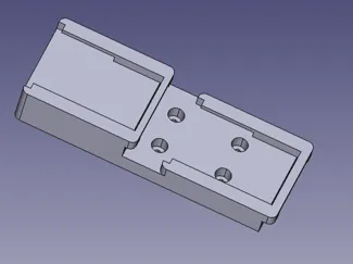 Qidi Q2 double mount for Box and Ext Spool