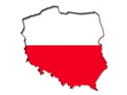 Poland territory as a keychain