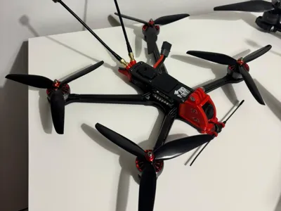 Weking 5/7 FPV Frame Custom 3D Printed Parts