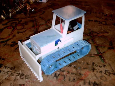 RC printed Buldozer