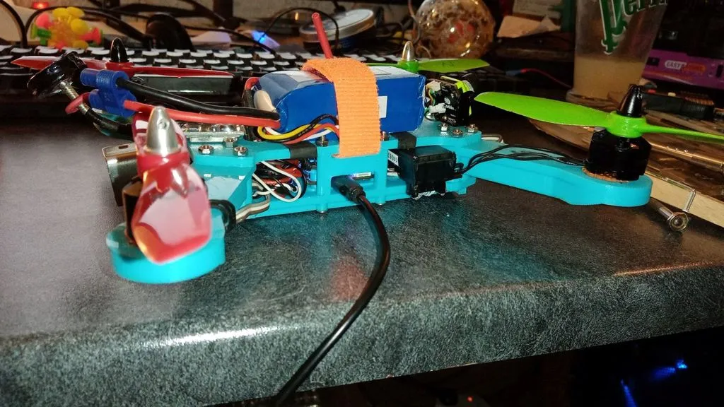 Antenna support, ... for 250 acro - Free 3D Print Model - MakerWorld