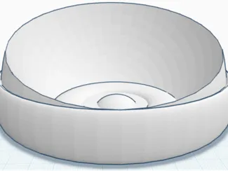 Pet food bowl or water bowl