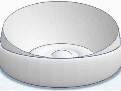 Pet food bowl or water bowl