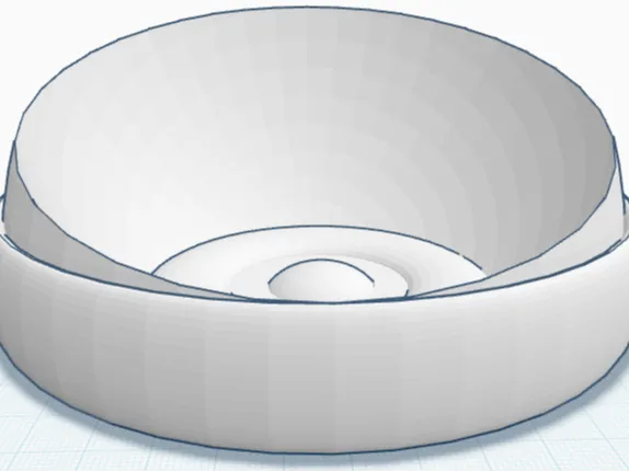 Pet food bowl or water bowl