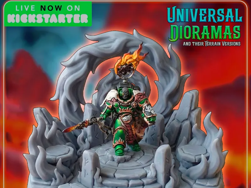 Infernal Maelstrom Diorama – 35 Universal Dioramas
