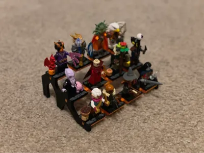 LegoMinifigure Collector stand