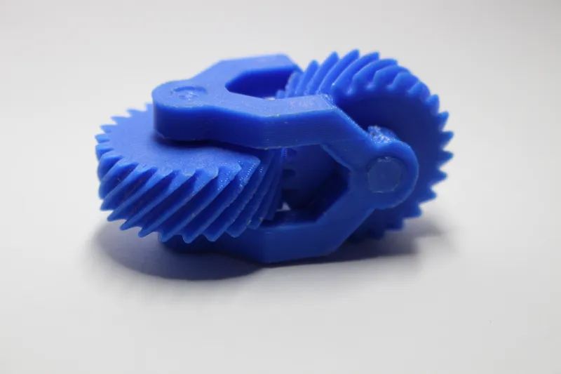 Helical Fidget Gears
