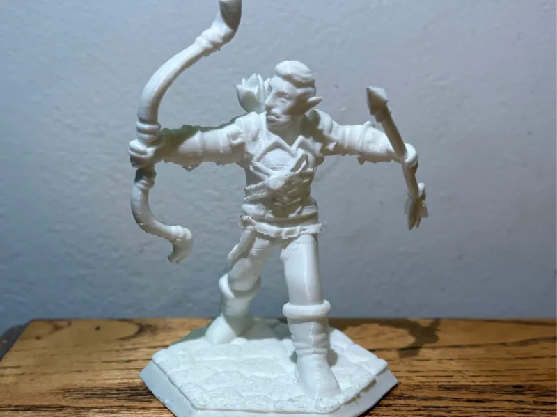 D&D Wood Elf Ranger (holding bow and arrow)
