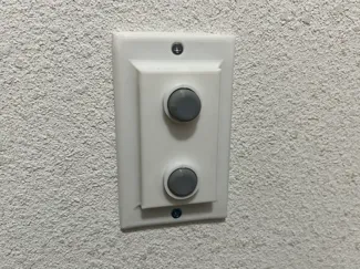 Button Light Switch Cover