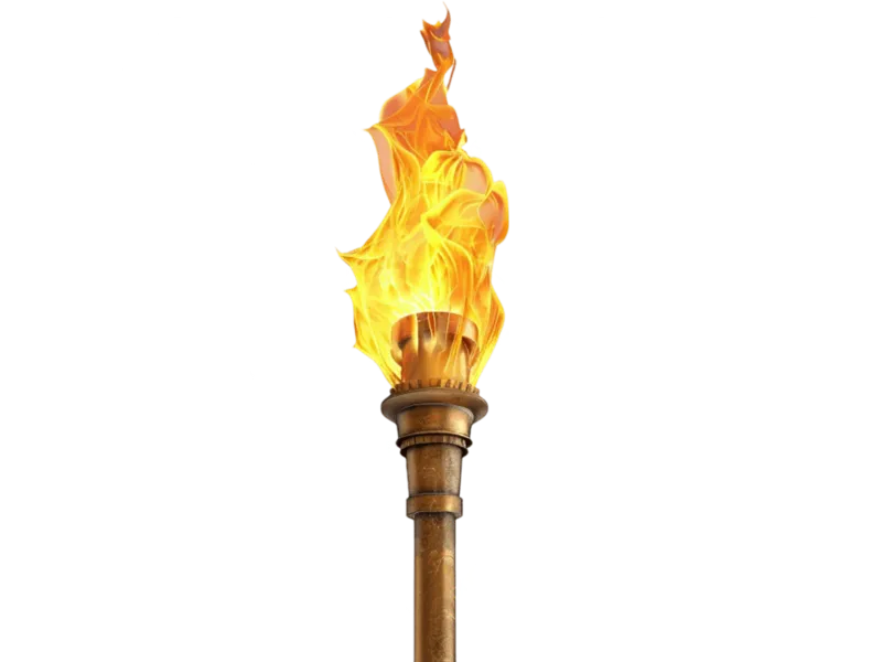 Crystal torch