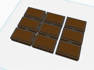 Magnetic Chocolate Bar – Number Bonds to 9