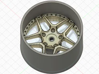 RC BLITZ03 Wheel for futaba 7px/10px and other 