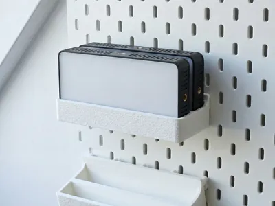 Sutefoto T15 LED Light Skådis Pegboard holder