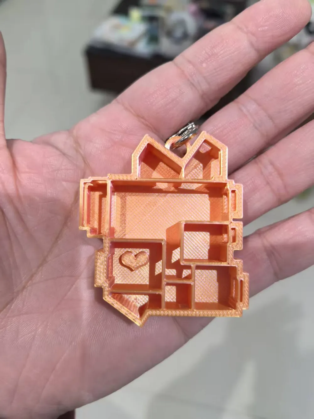 Home keychain - Free 3D Print Model - MakerWorld