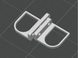 Horizontal Lamp Mount for Action LED Lamp