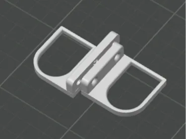 Horizontal Lamp Mount for Action LED Lamp