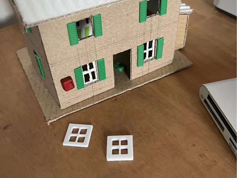 Finestre in SCALA H0 1:87 modellismo