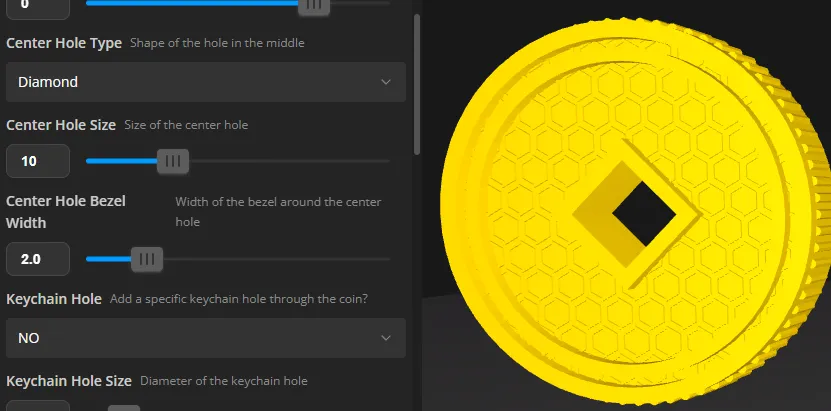 The Universal Parametric Coin Factory - Free 3D Print Model - MakerWorld