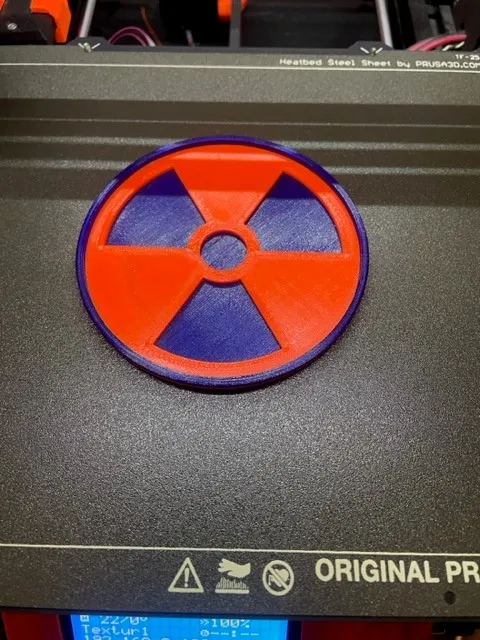 Nuclear Coaster with rim