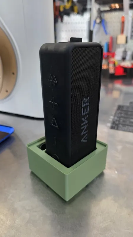 Anker Soundcore 2 and USB cable - Gridfinity Bin