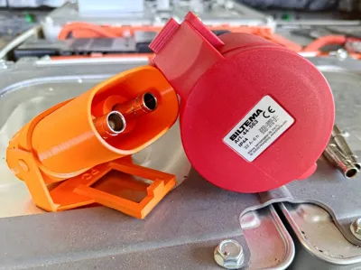 RCS 800, HV connector to LEAF battery pack