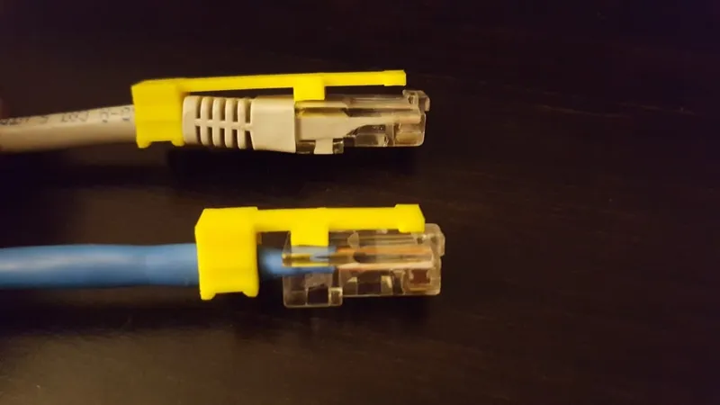 RJ45 Ethernet Cable Clip Repair