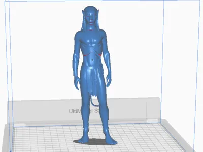 Character from the Avatar movie in STL format