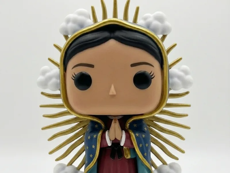 Estilo funko Nossa Senhora de Guadalupe IA