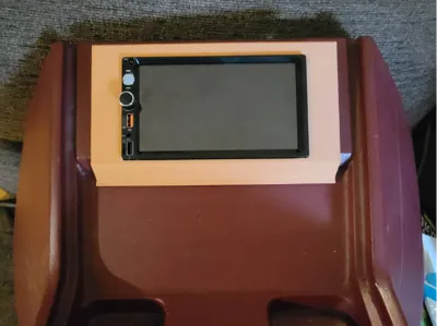Radio Bezel for dash *DOES NOT FIT FACTORY DASHES*